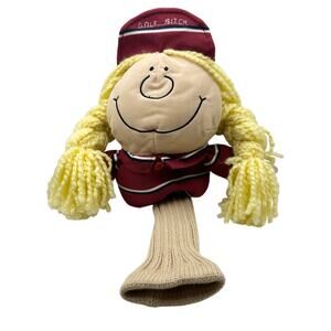 DanDee Collectors Choice Blonde Woman Golf B*itch Personalized Golf Head Cover
